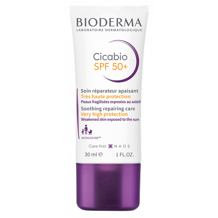 BIODERMA-CICABIO-SOIN-RÉPARATEUR-APAISANT-SPF50+-30-ML-PARA-DU-BONHEUR-TUNISIE