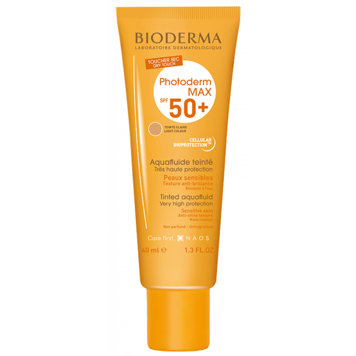 BIODERMA PHOTODERM AQUAFLUIDE TEINTE CLAIRE SPF50+