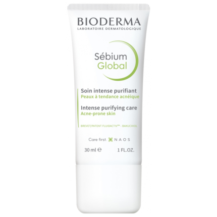 BIODERMA-SÉBIUM-GLOBAL-SOIN-INTENSE-PURIFIANT-30-ML-PARA-DU-BONHEUR-TUNISIE