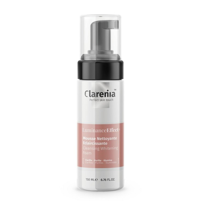 CLARENIA-MOUSSE-NETTOYANTE-ECLAIRCISSANTE-150ML-PARA-DU-BONHEUR-TUNISIE