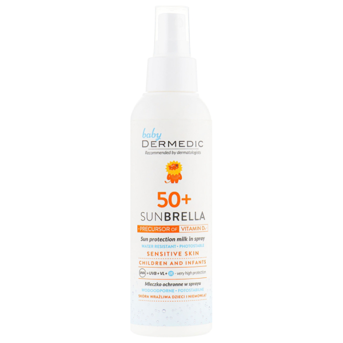 DERMEDIC BABY SUNBRELLA LAIT SPF 50+ SENSITIVE SKIN 150ML-PARA-DU-BONHEUR-TUNISIE