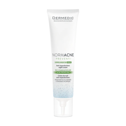 DERMEDIC NORMACNE CRÈME DE NUIT ANTI-IMPERFECTIONS 40ML