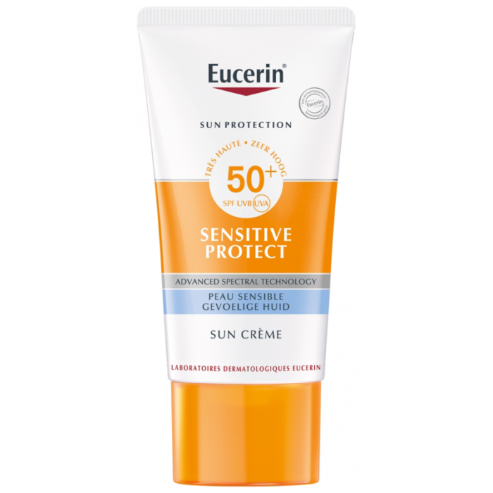 UCERIN SUN PROTECTION SENSITIVE PROTECT SUN CRÈME SPF50+ 50 ML