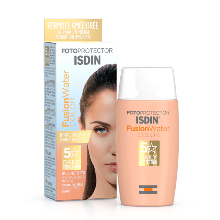 ISDIN-FOTOPROTECTOR-FUSION-WATER-COLOR-SPF50-50-ML-PARA-DU-BONHEUR-TUNISIE