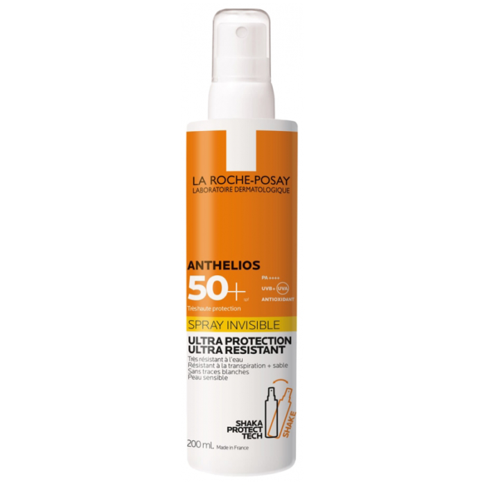 LA ROCHE-POSAY ANTHELIOS SPRAY INVISIBLE SPF50+ AVEC PARFUM 200 ML