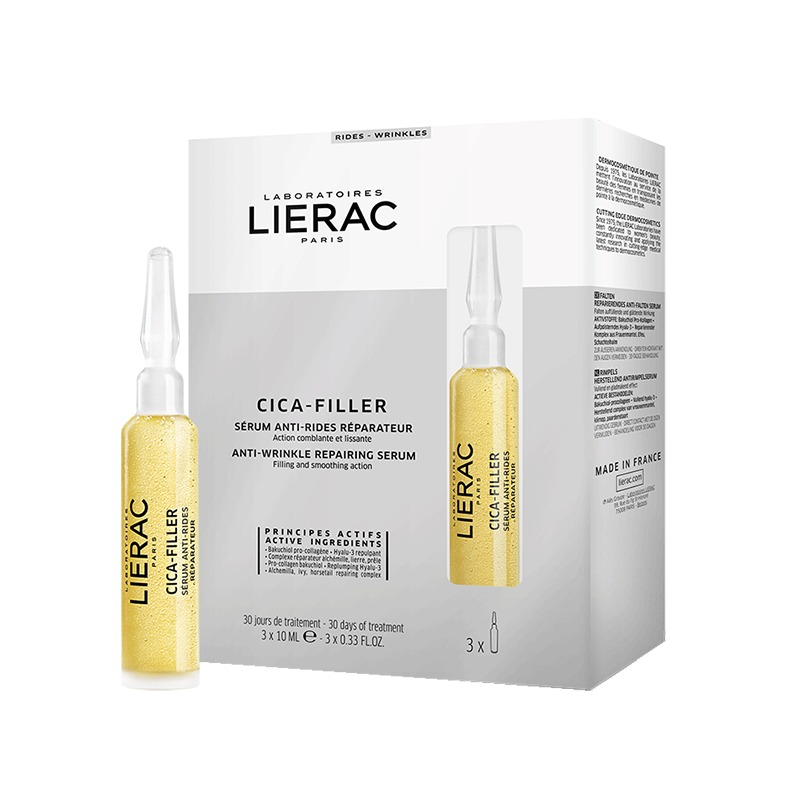 LIERAC-CICA-FILLER-SÉRUM-ANTI-RIDES-RÉPARATEUR-3-AMPOULES-x-10-ML-PARA-DU-BONHEUR-TUNISIE