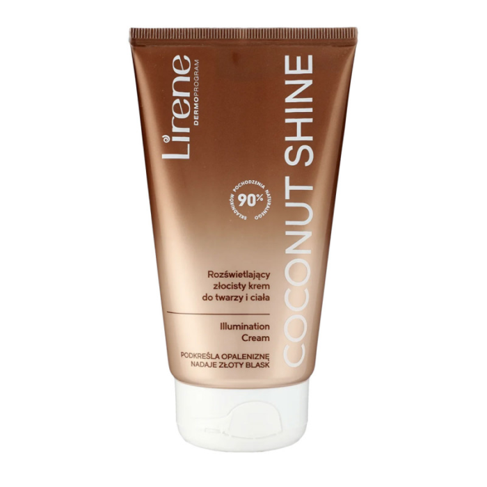 LIRENE-COCONUT-SHINE-CRÈME-ILLUMINATRICE-AUTO-BRONZANTE---150ML-PARA-DU-BONHEUR-TUNISIE