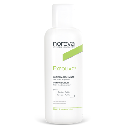 NOREVA-EXFOLIAC-LOTION-ASSÉCHANTE-125-ML-PARA-DU-BONHEUR-TUNISIE