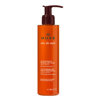 NUXE REVE DE MIEL GEL NETTOYANT ET DÉMAQUILLANT VISAGE 200ML