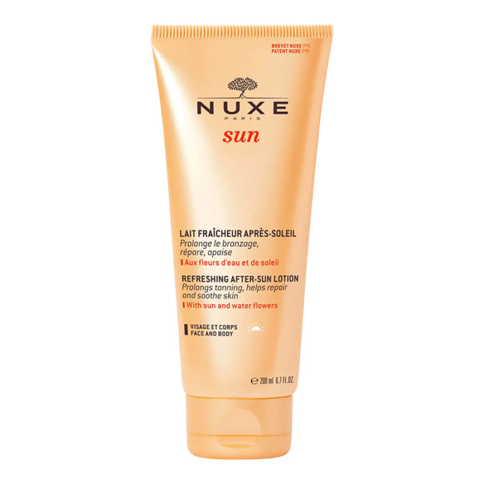 NUXE SUN LAIT FRAÎCHEUR APRES SOLEIL VISAGE ET CORPS 200ML