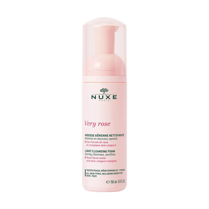 NUXE VERY ROSE MOUSSE AERIENNE NETTOYANTE 150ML