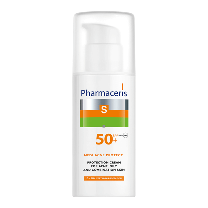 PHARMACERIS S MEDI ACNE PROTECT CRÈME SPF50+