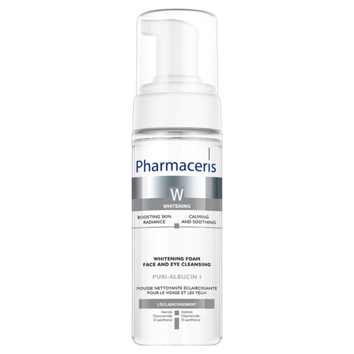 PHARMACERIS-W-MOUSSE-ÉCLAIRSISSANTE-NETTOYANTE-YEUX-ET-VISAGE-150ML-PARA-DU-BONHEUR-TUNISIE