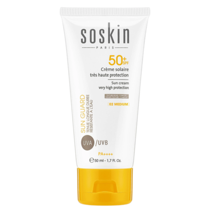 Soskin Creme Solaire Teintee Medium spf50+ 50 MLPARA-DU-BONHEUR-TUNISIE