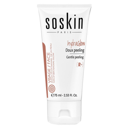 SOSKIN-HYDRAGLOW-DOUX-PEELING-RÉVÉLATEUR-D'ÉCLAT-75ML-PARA-DU-BONHEUR-TUNISIE