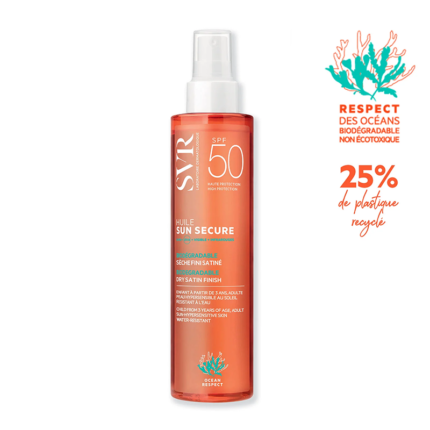 SVR SUN SECURE HUILE SECHE SPF50+