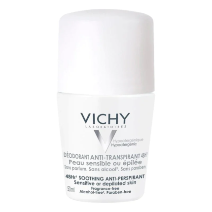 VICHY-DÉODORANT-ANTI-TRANSPIRANT-48H---BILLE-PEAU-SENSIBLE-50ML-PARA-DU-BONHEUR-TUNISIE