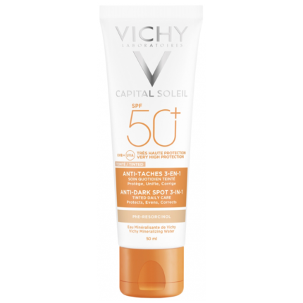 VICHY-IDÉAL-SOLEIL-SOIN-ANTI-TACHES-TEINTÉ-3-EN-1-SPF50+-50-ML-PARA-DU-BONHEUR-TUNISIE