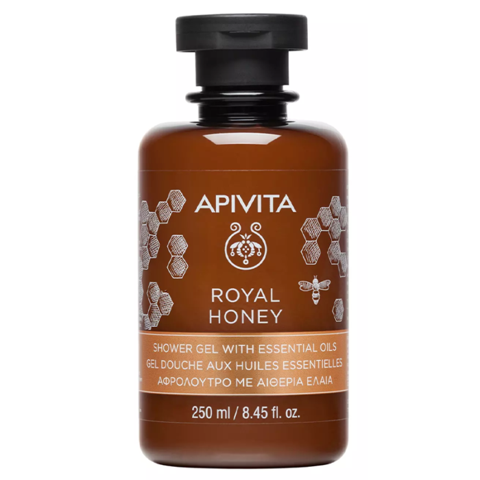 APIVITA-ROYAL-HONEY-GEL-DOUCHE-AUX-HUILES-ESSENTIELLES-250ML-PARA-DU-BONHEUR-TUNISIE