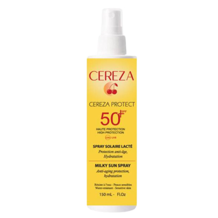 CEREZA-SPRAY-SOLAIRE-LACTE-150ML-PARA-DU-BONHEUR-TUNISIE