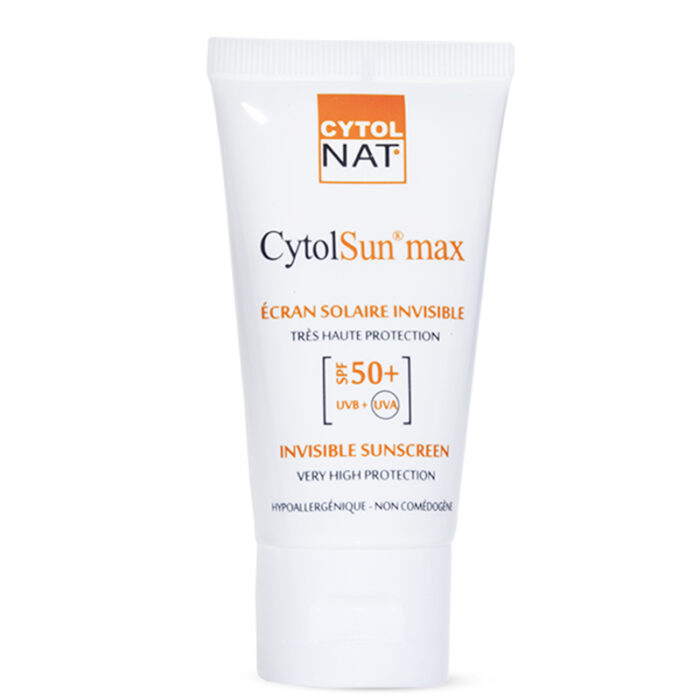 CYTOLNAT-SUN-MAX-ECRAN-SOLAIRE-INVISIBLE-SPF50+-50ML-PARA-DU-BONHEUR-TUNISIE