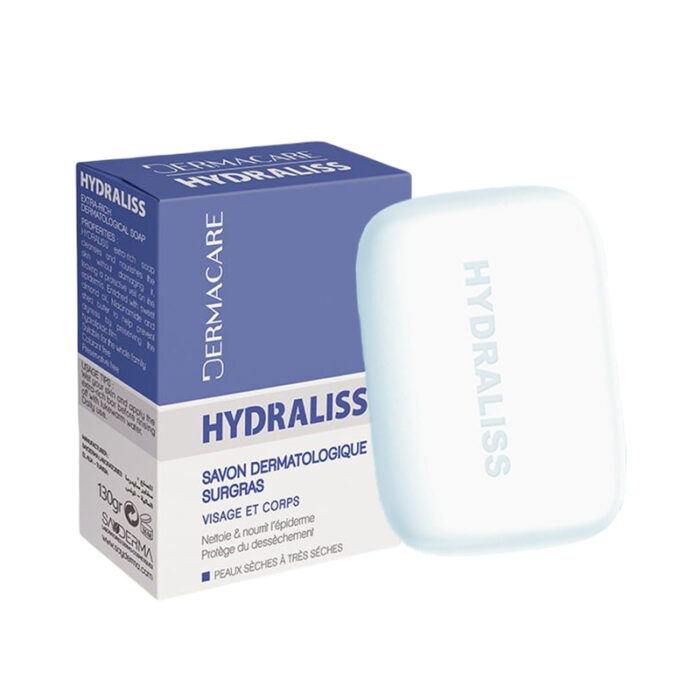 DERMACARE-HYDRALISS-SAVON-DERMATOLOGIQUE-SURGRAS-130G-PARA-DU-BONHEUR-TUNISIE