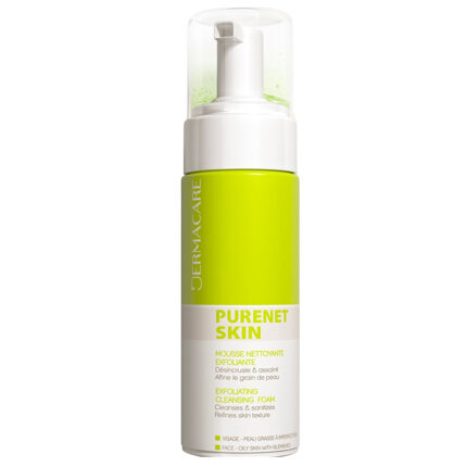 DERMACARE-MOUSSE-NETTOYANTE-EXFOLIANTE-PURENET-SKIN-150ML-PARA-DU-BONHEUR-TUNISIE