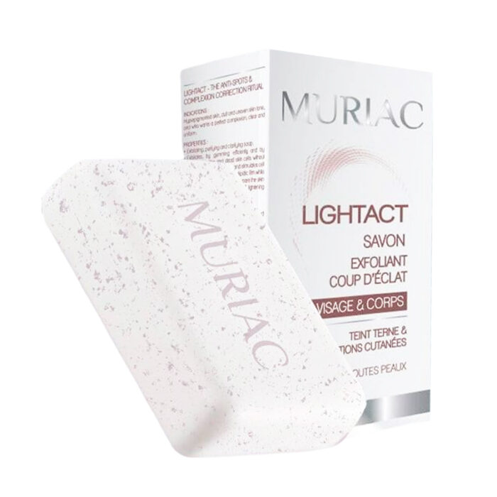 MURIAC-LIGHTACT-SAVON-EXFOLIANT-COUP-D'ÉCLAT-200G-PARA-DU-BONHEUR-TUNISIE