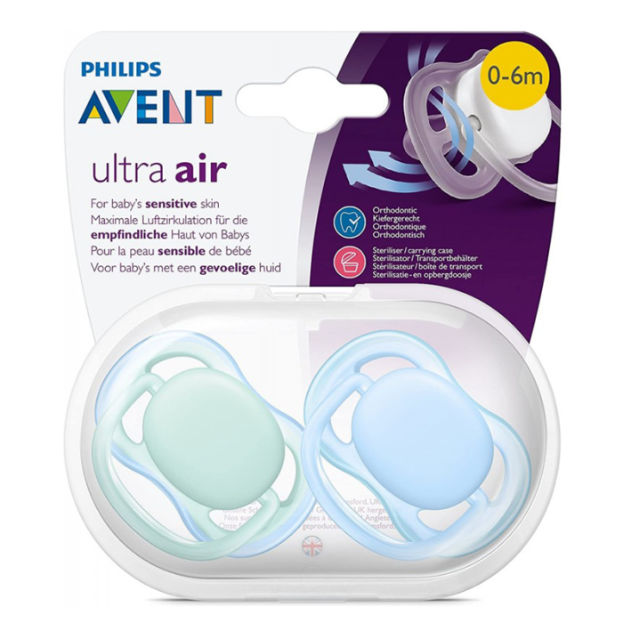 AVENT-SUCETTE-ULTRA-AIR-0-6M-GARÇON-PARA-DU-BONHEUR-TUNISIE