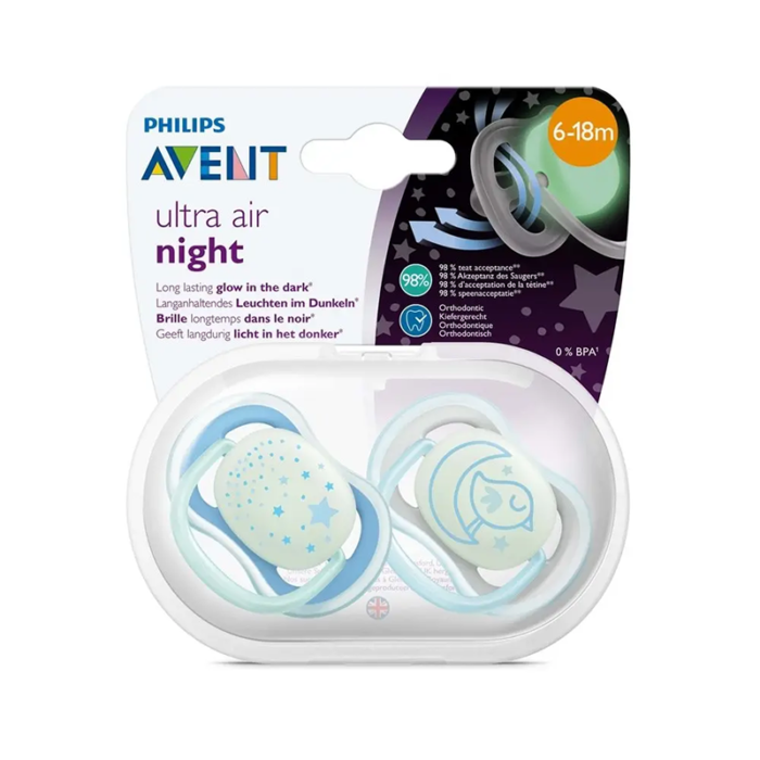 AVENT-SUCETTE-ULTRA-AIR-NIGHT-6-18M-GARÇON-PARA-DU-BONHEUR-TUNISIE