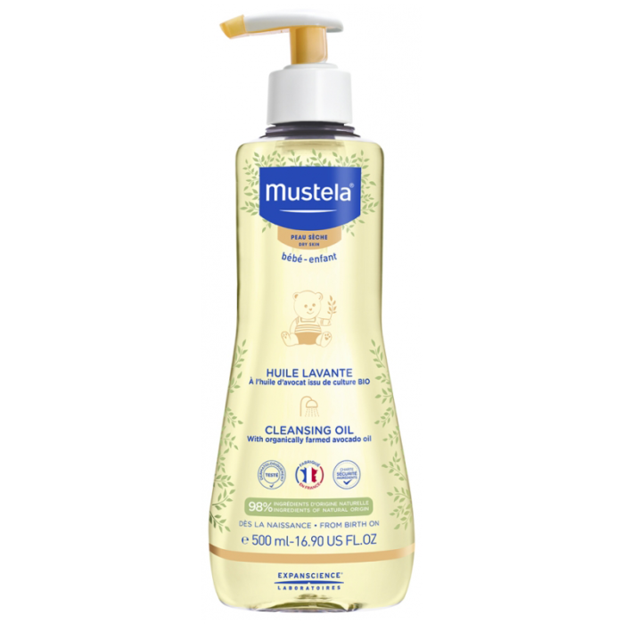 MUSTELA-BÉBÉ-ENFANT-HUILE-LAVANTE-PEAU-SÈCHE-500-ML-PARA-DU-BONHEUR-TUNISIE