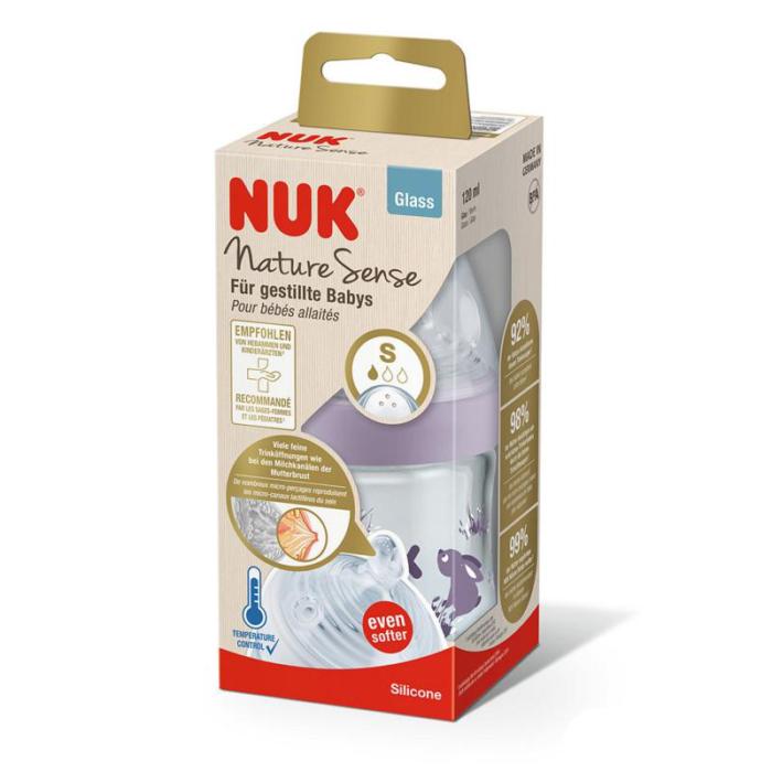 NUK-BIBERON-NATURE-SENSE-EN-VERRE-TAILLE-S-120ML-VIOLET-PARA-DU-BONHEUR-TUNISIE