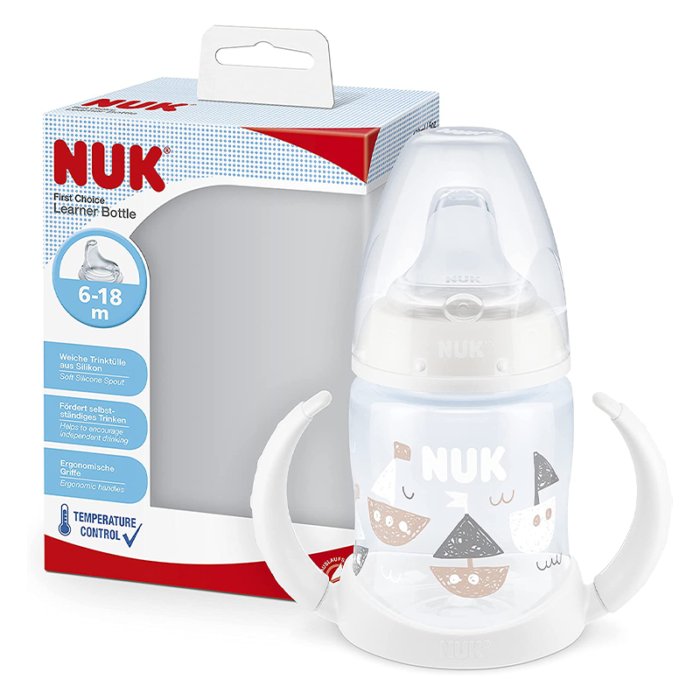 NUK-FIRST-CHOICE+-BIBERON-D'APPRENTISSAGE-6-18-MOIS-150-ML-BLANC-PARA-DU-BONHEUR-TUNISIE