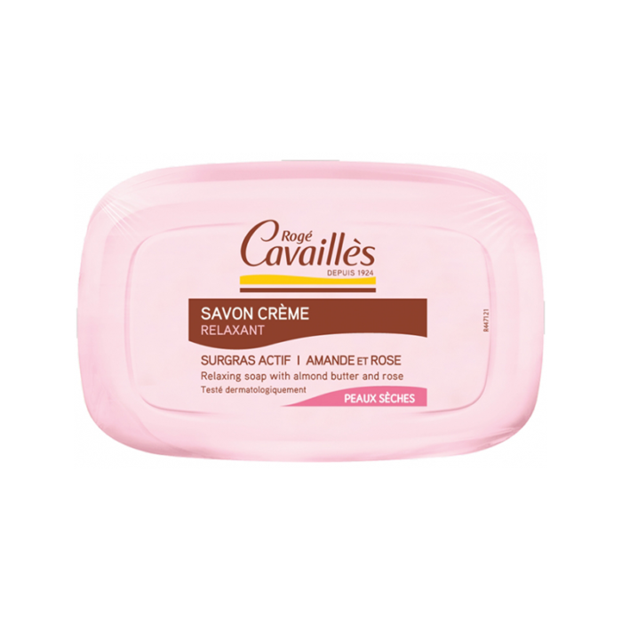 ROGÉ-CAVAILLÈS-SAVON-CRÈME-RELAXANT-AMANDE-ET-ROSE-115G-PARA-DU-BONHEUR-TUNISIE