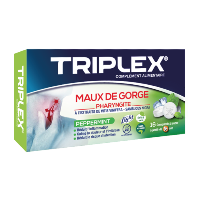 TRIPLEX-MAUX-DE-GORGE-PEPPERMINTPARA-DU-BONHEUR-TUNISIE