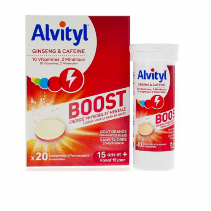 ALVITYL Boost Ginseng et Caféine 20 comprimés
