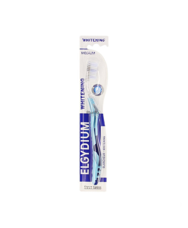 elgydium-brosse-a-dents-blancheur-medium ELGYDIUM BROSSE A DENTS BLANCHEUR MEDIUM – Image 1