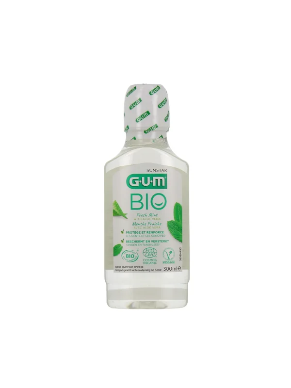gum-bio-bain-de-bouche-menthe-fraiche-avec-aloe-vera-300ml-femmes-gum GUM BIO BAIN DE BOUCHE MENTHE FRAICHE 300ML – Image 1