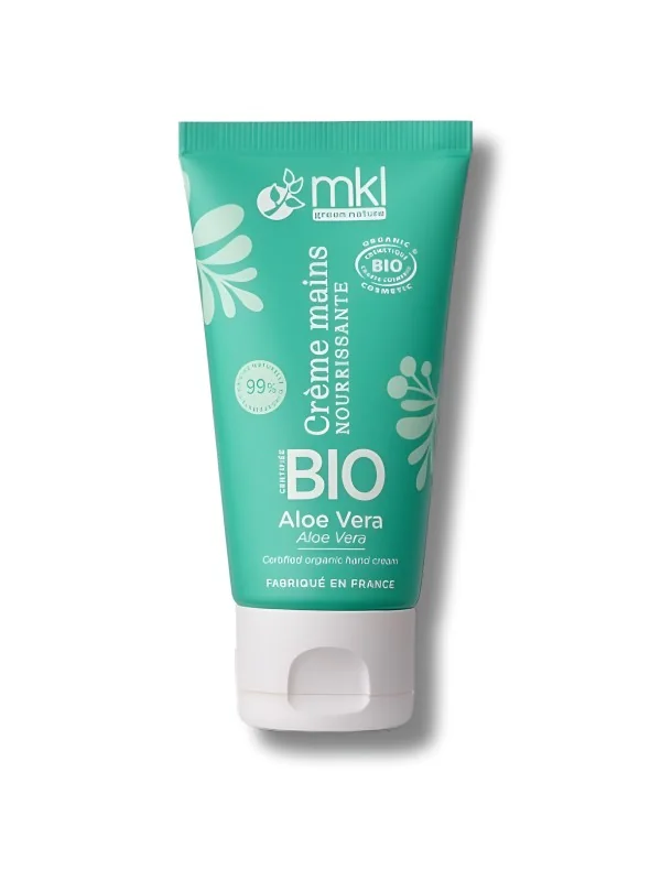 mkl-creme-mains-aloe-vera-bio-50ml MKL - CREME MAINS ALOE VERA BIO 50ML – Image 1