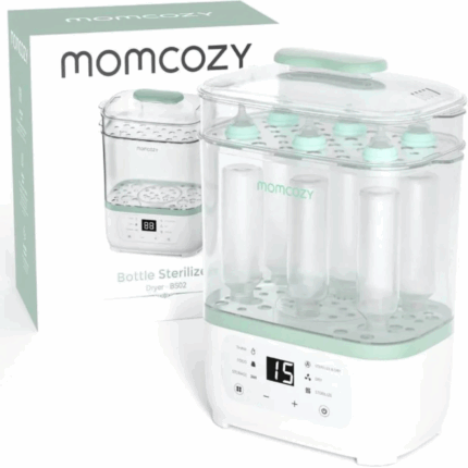 MOMCOZY STERILISATEUR  SECHEUR DE BIBERONS 8-EN-1