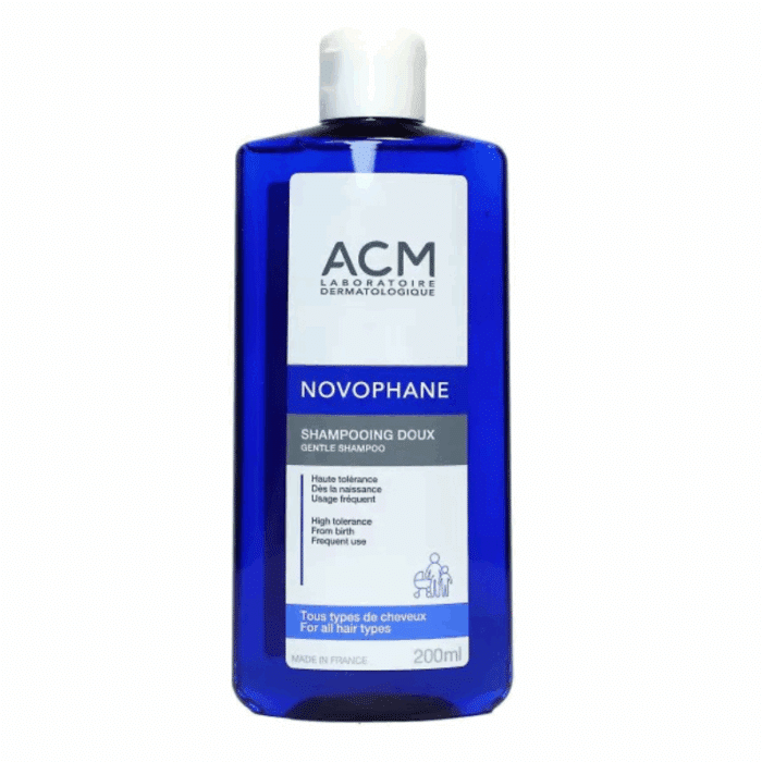 Flacon ACM Novophane Shampooing Doux 200ml en Tunisie