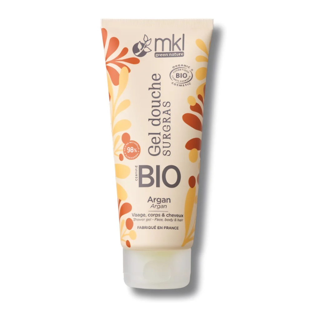 argan MKL - GEL DOUCHE BIO ARGAN 200ML – Image 1