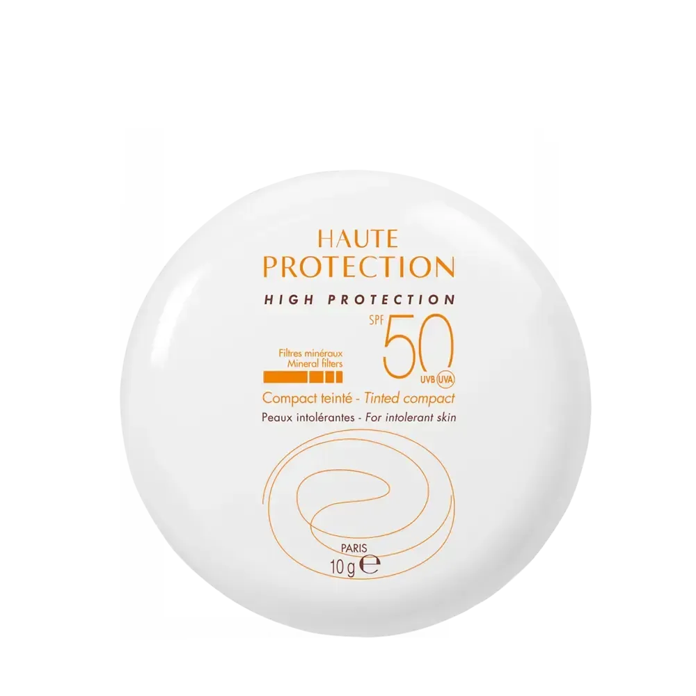 Avène Compact Teinté SPF50 Beige Sable Boîtier avene haute protection Compact Teinté SPF50 Beige Sable 10g solaire visage Tunisie