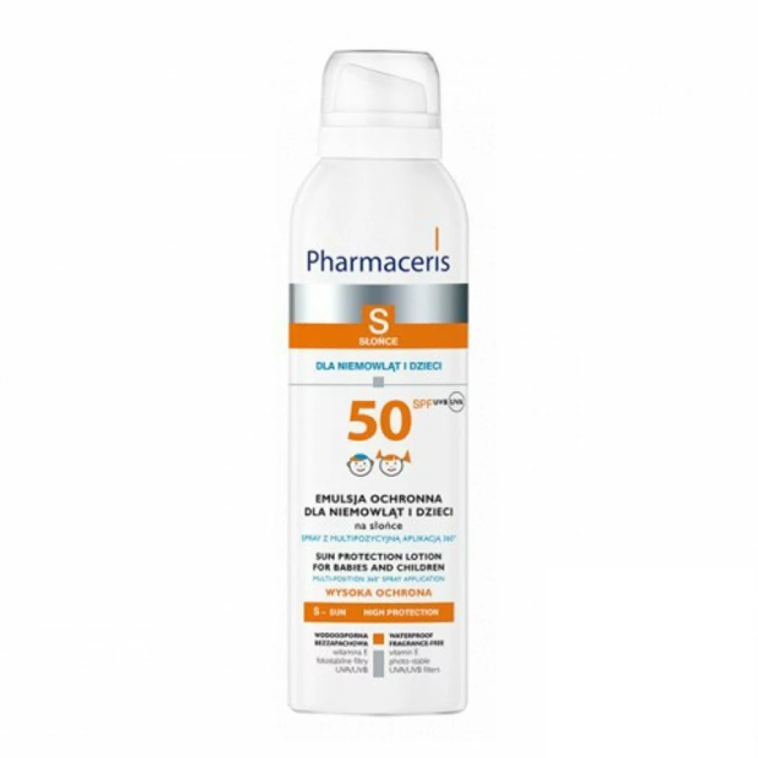 ee123 PHARMACERIS S SPRAY Bebes Enfants SPF50 150ML – Image 1
