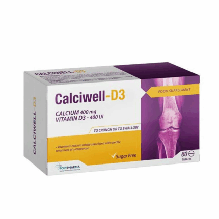 POLYPHARMA CALCIWELL D3 60 GELULES