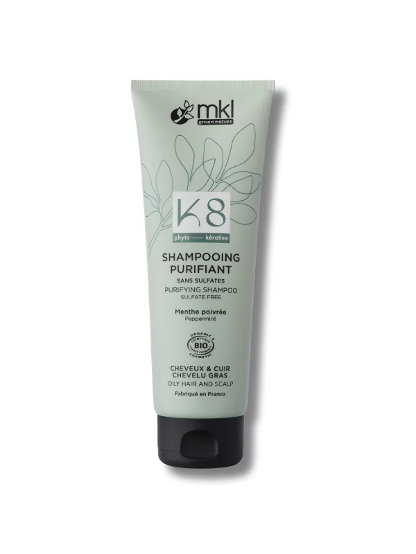 mkl-shampoing-purifiant-bio-cheuveux-gras-250ml MKL - SHAMPOING PURIFIANT BIO CHEUVEUX GRAS 250ML – Image 1