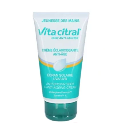 VITA CITRAL CREME MAINS ANTI AGE ECLAIRCISSANTE AVEC SPF, 75ML