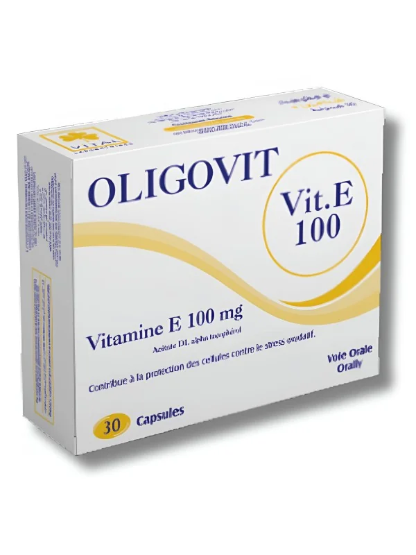 vital-oligovit-vitamine-e-100-mg-30-gelules VITAL - OLIGOVIT VITAMINE E 100 MG 30 GELULES – Image 1
