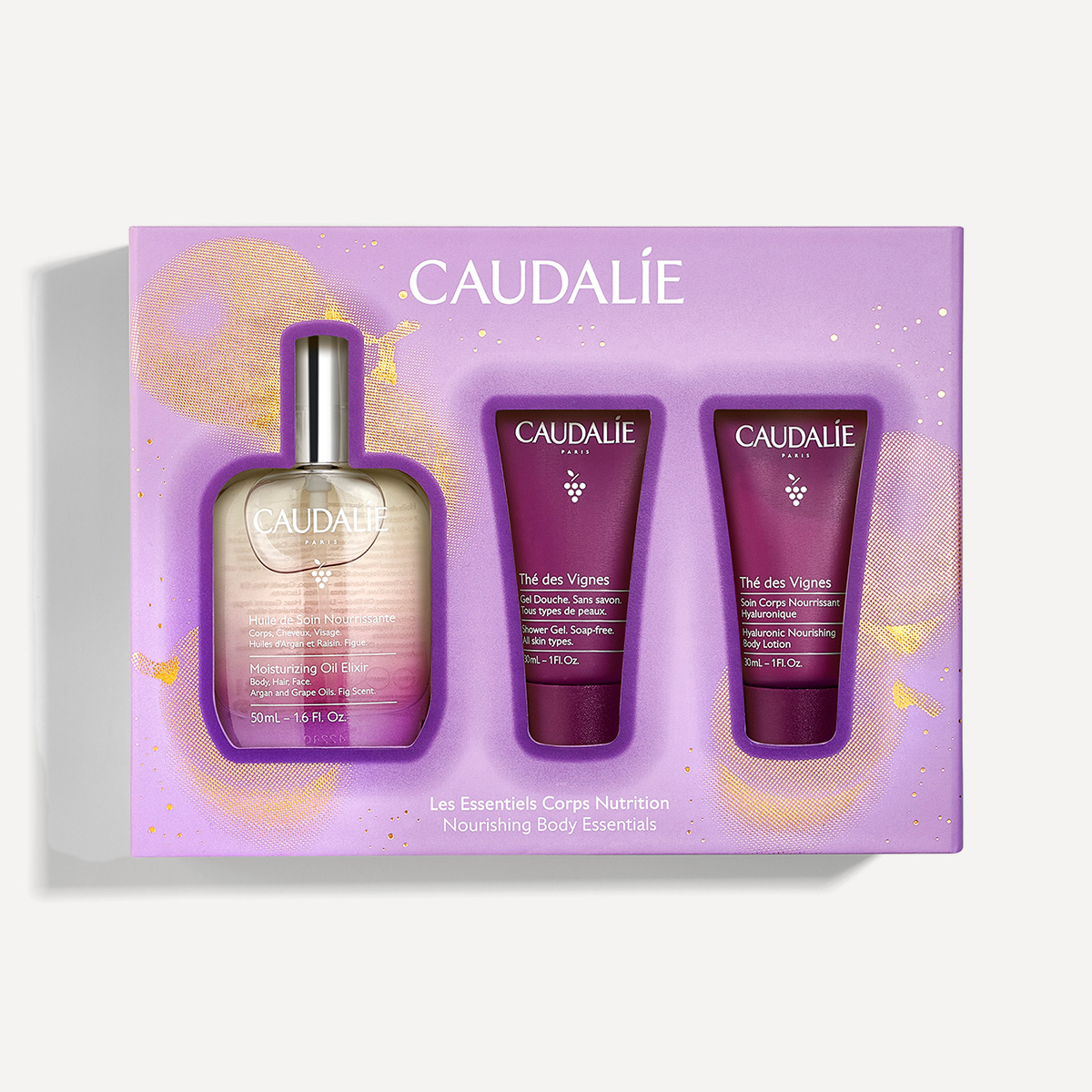1 (53) Caudalie Coffret les Essentiels Corps Nutrition – Image 1