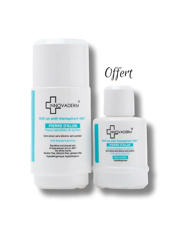 1746633047678-738385216 INNOVADERM - ROLL ON ANTI TRANSPIRANT + RECHARGE OFFERTE – Image 1
